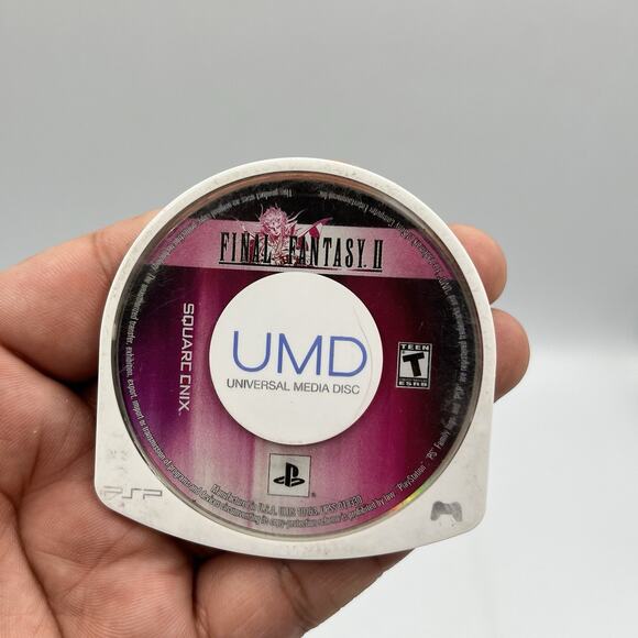 Final Fantasy II 2 (Sony PSP, 2007) Disc Only - Picture 2 of 4